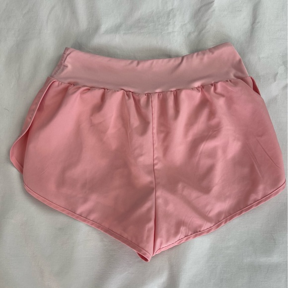 Shein Tulip Hem Pink Athletic Shorts with insert  Size M - Picture 2 of 10